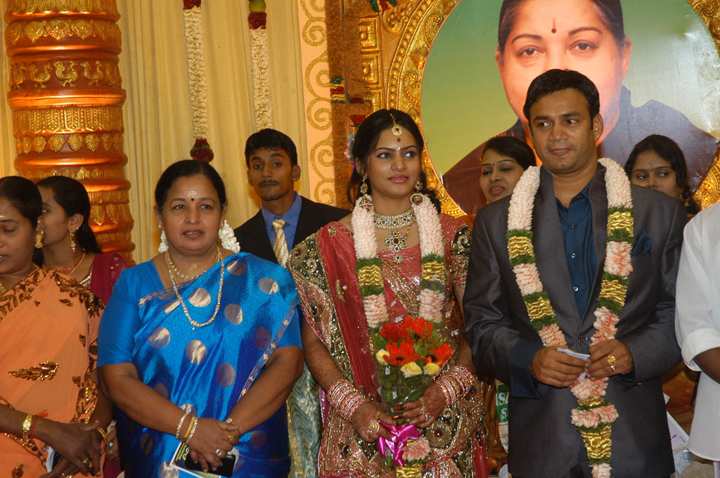 Actor Radharavi son wedding reception stills | Picture 40942